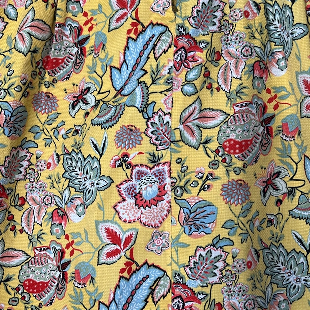 Liz Claiborne New York A-line Flower skirt Plus Size 16 - Picture 8 of 11
